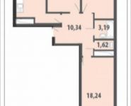 3-комнатная квартира площадью 74.2 кв.м, Цимлянская ул. | цена 8 307 040 руб. | www.metrprice.ru