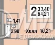 2-комнатная квартира площадью 64 кв.м, улица Красная Пресня, 14 | цена 8 300 000 руб. | www.metrprice.ru