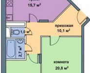 2-комнатная квартира площадью 64 кв.м, Опалиха ул., 1 | цена 4 586 600 руб. | www.metrprice.ru