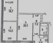 3-комнатная квартира площадью 78 кв.м, Кирова (116 кв-л) ул., К12 | цена 7 499 000 руб. | www.metrprice.ru