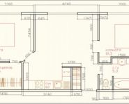 2-комнатная квартира площадью 55 кв.м, Западная ул., 105 | цена 6 400 000 руб. | www.metrprice.ru