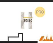 1-комнатная квартира площадью 30.4 кв.м, Складочная ул., 1 | цена 6 518 650 руб. | www.metrprice.ru