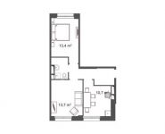 2-комнатная квартира площадью 49.3 кв.м, Россошанская улица, 5к1 | цена 4 141 200 руб. | www.metrprice.ru