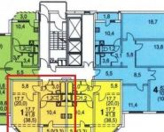 1-комнатная квартира площадью 45 кв.м, Авиаконструктора Петлякова ул., 25 | цена 5 150 000 руб. | www.metrprice.ru