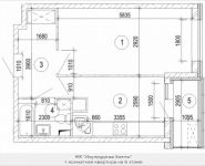 1-комнатная квартира площадью 38.9 кв.м, бульвар Космонавтов, корп.17 | цена 3 012 496 руб. | www.metrprice.ru