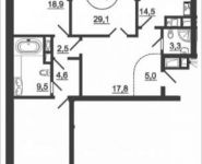 3-комнатная квартира площадью 135.6 кв.м, Серпуховский Вал ул. | цена 31 137 438 руб. | www.metrprice.ru