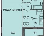 1-комнатная квартира площадью 46 кв.м, Ленинский проспект, 4, корп.4 | цена 4 506 620 руб. | www.metrprice.ru
