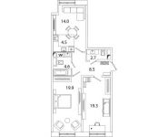 2-комнатная квартира площадью 73.5 кв.м, Рязанский проспект, д.2Б | цена 12 145 801 руб. | www.metrprice.ru