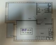 1-комнатная квартира площадью 40 кв.м, Сиреневая ул., 41 | цена 2 700 000 руб. | www.metrprice.ru