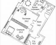 2-комнатная квартира площадью 102 кв.м, Погодинская ул., 2/3С1 | цена 68 303 500 руб. | www.metrprice.ru