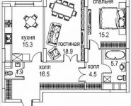 2-комнатная квартира площадью 80 кв.м, Авиационная ул., 77К2 | цена 26 338 721 руб. | www.metrprice.ru