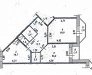 2-комнатная квартира площадью 73.1 кв.м, Школьная ул., 16 | цена 5 199 000 руб. | www.metrprice.ru