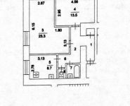 2-комнатная квартира площадью 66 кв.м, Багрицкого ул., 61 | цена 8 500 000 руб. | www.metrprice.ru