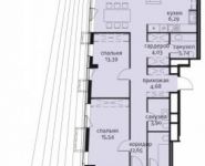 4-комнатная квартира площадью 139 кв.м, Усачева ул., 11 | цена 73 894 000 руб. | www.metrprice.ru