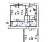 2-комнатная квартира площадью 54 кв.м, Прядильная 3-я ул., 17 | цена 7 700 000 руб. | www.metrprice.ru