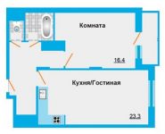 2-комнатная квартира площадью 54.7 кв.м, Речной пр. | цена 3 610 200 руб. | www.metrprice.ru