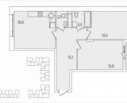 2-комнатная квартира площадью 71 кв.м, Николо-Хованская ул. | цена 6 901 840 руб. | www.metrprice.ru