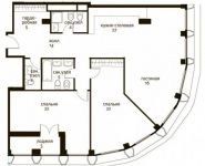 3-комнатная квартира площадью 128 кв.м, Ефремова ул., 10 | цена 76 000 000 руб. | www.metrprice.ru