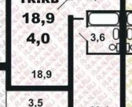 1-комнатная квартира площадью 40 кв.м, Речная ул., 4 | цена 2 900 000 руб. | www.metrprice.ru