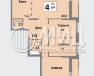 4-комнатная квартира площадью 136 кв.м,  | цена 19 500 000 руб. | www.metrprice.ru