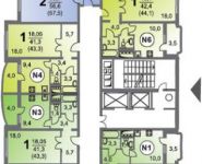 2-комнатная квартира площадью 57 кв.м, Академика Семенова ул., 21 | цена 7 000 000 руб. | www.metrprice.ru