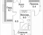 2-комнатная квартира площадью 125 кв.м, Малая Пироговская, 8 | цена 70 813 380 руб. | www.metrprice.ru