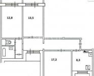 3-комнатная квартира площадью 72 кв.м, Луганская ул., 4К1 | цена 13 950 000 руб. | www.metrprice.ru