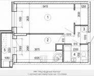 1-комнатная квартира площадью 37.1 кв.м, бульвар Космонавтов, корп.16 | цена 3 142 744 руб. | www.metrprice.ru