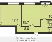2-комнатная квартира площадью 60 кв.м, Ивановская, 8Г | цена 4 703 400 руб. | www.metrprice.ru
