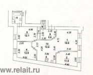 3-комнатная квартира площадью 88.6 кв.м, Колокольников переулок, 15 | цена 23 000 000 руб. | www.metrprice.ru