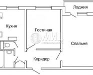 2-комнатная квартира площадью 50 кв.м, Советская улица, 2Б | цена 5 200 000 руб. | www.metrprice.ru