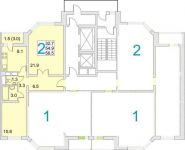 2-комнатная квартира площадью 56 кв.м, Восточный мкр, 15 | цена 2 208 000 руб. | www.metrprice.ru