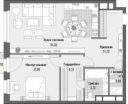 1-комнатная квартира площадью 81.3 кв.м, улица Маяковского, 24 | цена 47 210 000 руб. | www.metrprice.ru