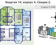 1-комнатная квартира площадью 40 кв.м, ул Недорубова, д. 15 | цена 4 419 000 руб. | www.metrprice.ru