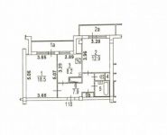 2-комнатная квартира площадью 56 кв.м, Яблочкова ул., 31Г | цена 10 899 000 руб. | www.metrprice.ru