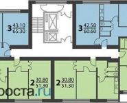 2-комнатная квартира площадью 51.4 кв.м, Малый Лёвшинский переулок, 10 | цена 8 300 000 руб. | www.metrprice.ru