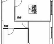 3-комнатная квартира площадью 71 кв.м, 2-я Муравская улица, 7с1 | цена 7 889 798 руб. | www.metrprice.ru