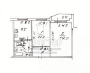 2-комнатная квартира площадью 51 кв.м, Кастанаевская ул., 16К1 | цена 10 600 000 руб. | www.metrprice.ru