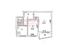 2-комнатная квартира площадью 43 кв.м, Косинская ул., 6К1 | цена 6 800 000 руб. | www.metrprice.ru