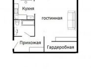 1-комнатная квартира площадью 41 кв.м, Крутицкий Вал ул., 3 | цена 9 000 000 руб. | www.metrprice.ru