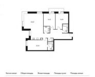 3-комнатная квартира площадью 131.5 кв.м в ЖК "Вавилова 4", Вавилова ул., 4А | цена 45 364 050 руб. | www.metrprice.ru