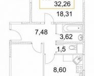 2-комнатная квартира площадью 59 кв.м, Советская улица, 8 | цена 3 742 200 руб. | www.metrprice.ru