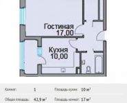 1-комнатная квартира площадью 42 кв.м, Горького ул. (Костино мкр), 79 | цена 3 252 500 руб. | www.metrprice.ru