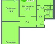 3-комнатная квартира площадью 81.7 кв.м, Ботаническая ул., 19К1 | цена 20 900 000 руб. | www.metrprice.ru
