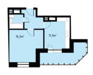 1-комнатная квартира площадью 46 кв.м, Заводская улица, 18к2 | цена 4 111 710 руб. | www.metrprice.ru