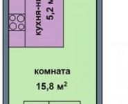 1-комнатная квартира площадью 30 кв.м, Опалиха ул., 2 | цена 2 242 200 руб. | www.metrprice.ru