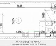 1-комнатная квартира площадью 27.4 кв.м, бульвар Космонавтов, корп.17 | цена 2 528 424 руб. | www.metrprice.ru