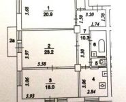 3-комнатная квартира площадью 89 кв.м, Полоцкая улица, 10 | цена 12 600 000 руб. | www.metrprice.ru