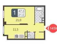 1-комнатная квартира площадью 47 кв.м в ЖК "Богородский", Маршала Рокоссовского бульвар, д.6к1 | цена 7 295 000 руб. | www.metrprice.ru
