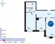 2-комнатная квартира площадью 69.3 кв.м, Гвардейская улица, 15 | цена 4 435 200 руб. | www.metrprice.ru